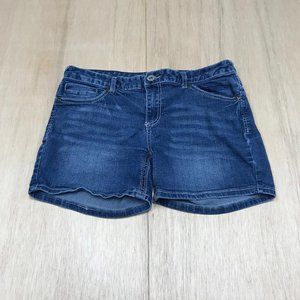 rythm and blues jeans shorts size 8 blue